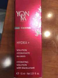 YONKA - Boosters hydra+ - solution hydratante au cassis