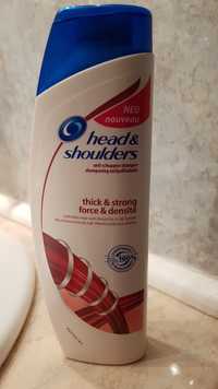 HEAD & SHOULDERS - Force & densité - Shampooing antipelliculaire