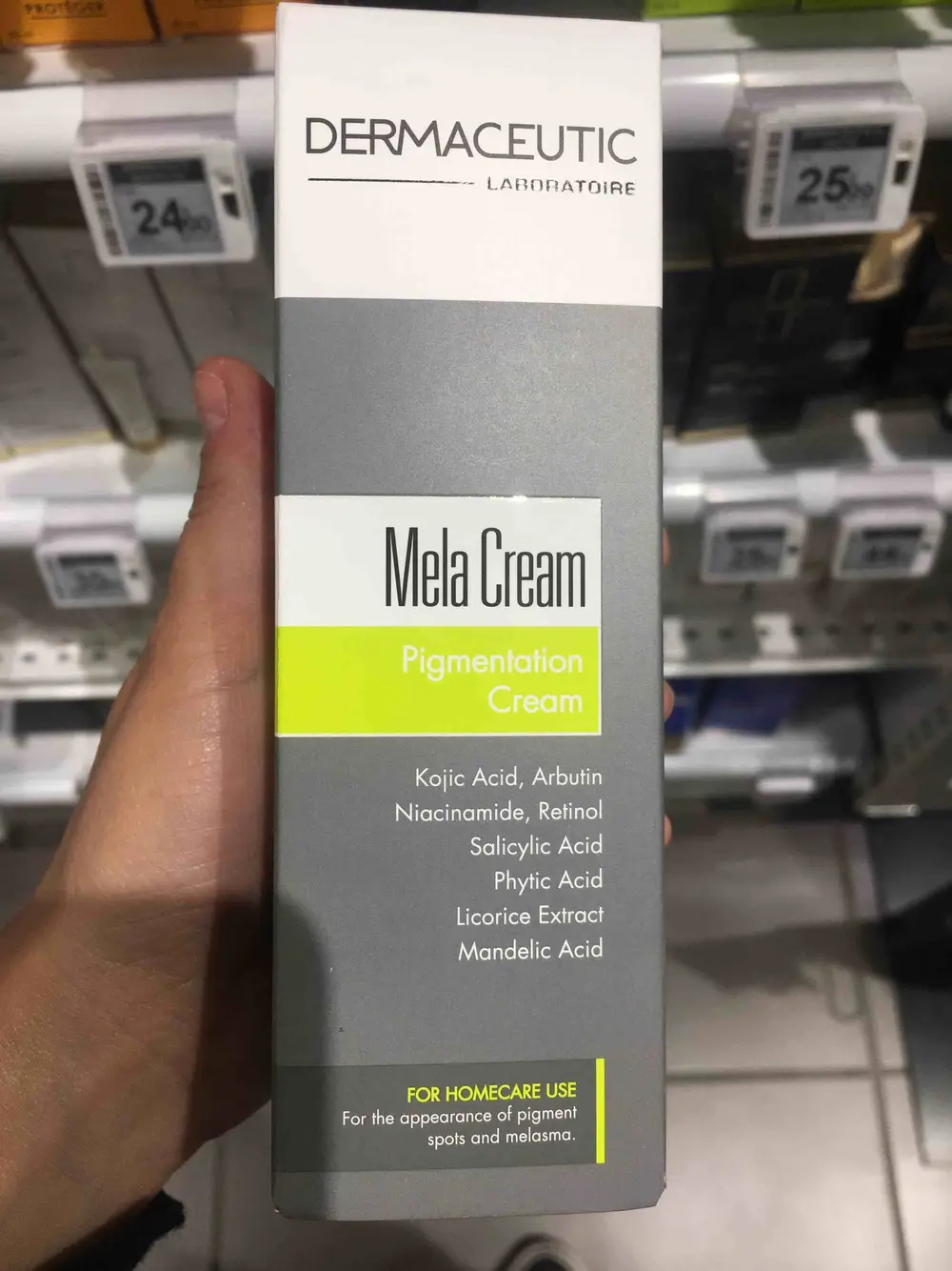 DERMACEUTIC - Mela cream - Pigmentation cream 