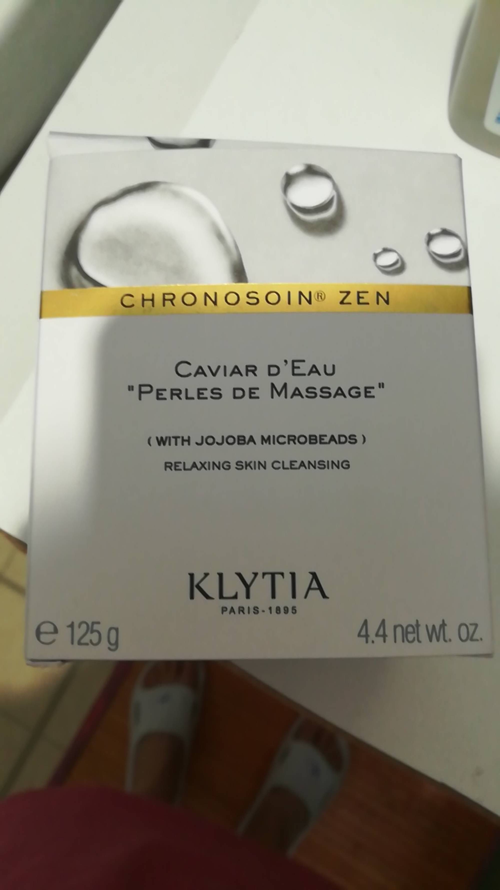 KLYTIA - Caviar d'eau - Perle de massage