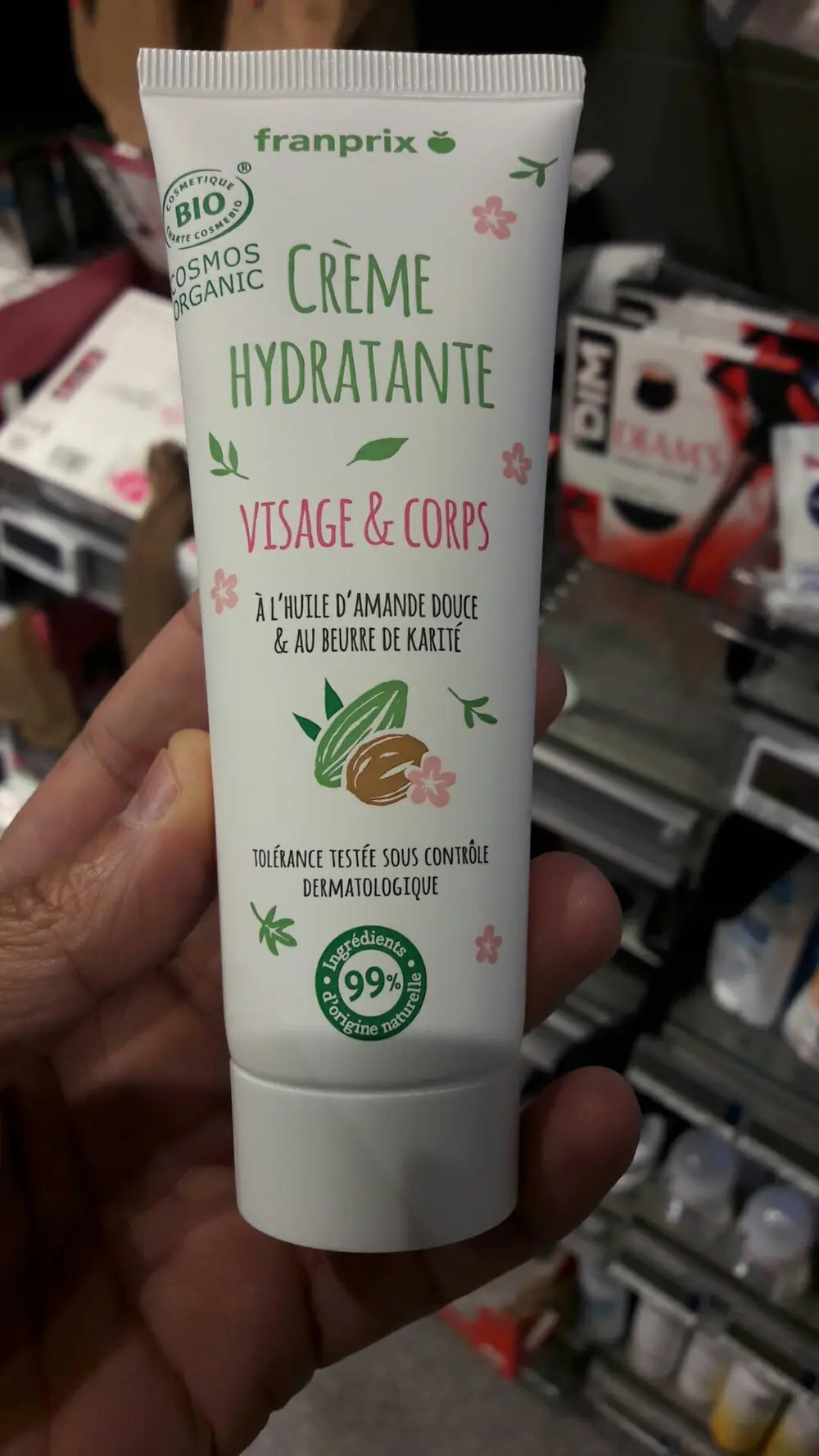 FRANPRIX - Crème hydratante bio