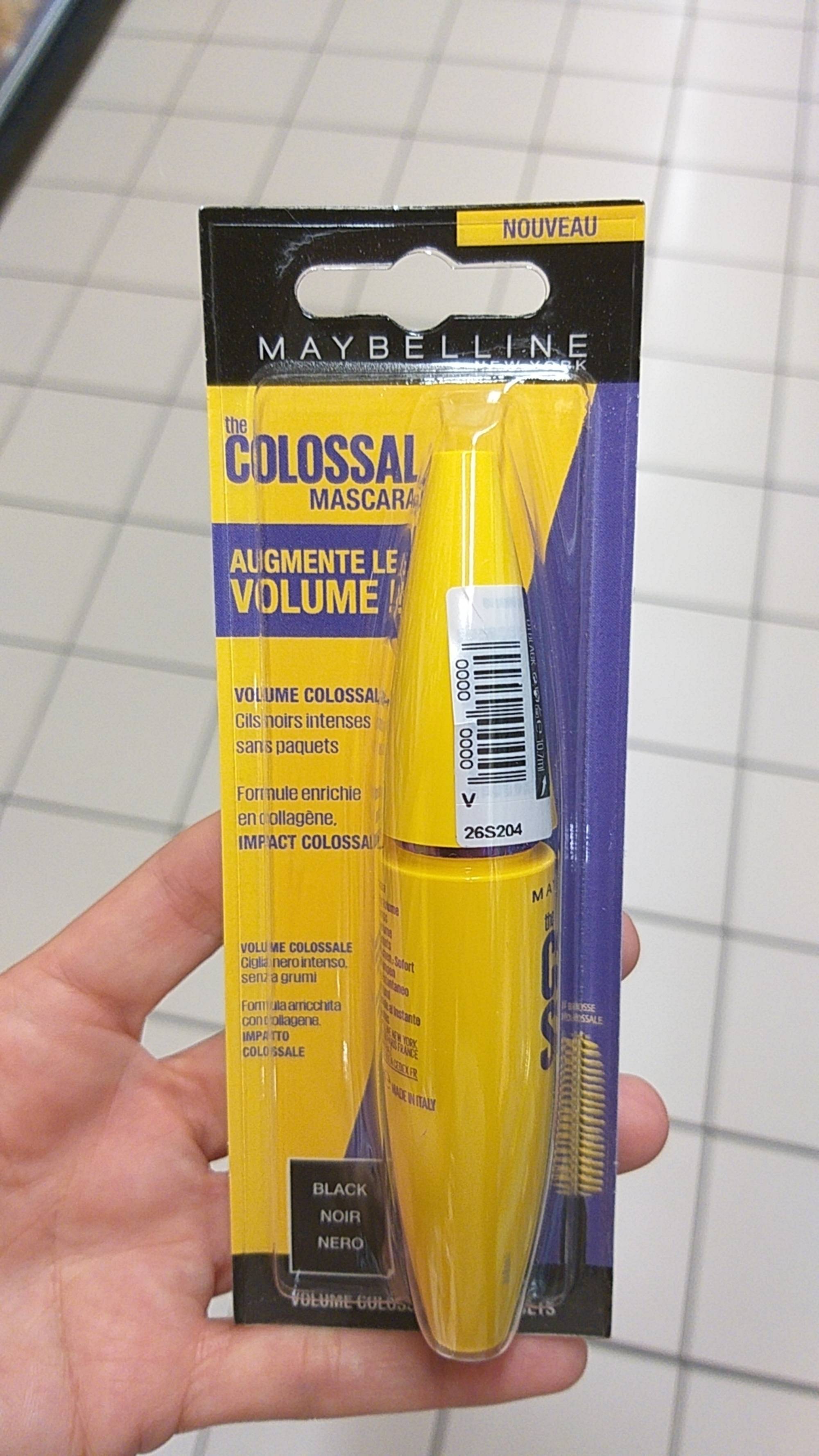 MAYBELLINE - The colossal mascara 