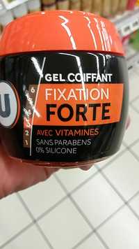 BY U - Fixation forte 3 - Gel coiffant avec vitamines