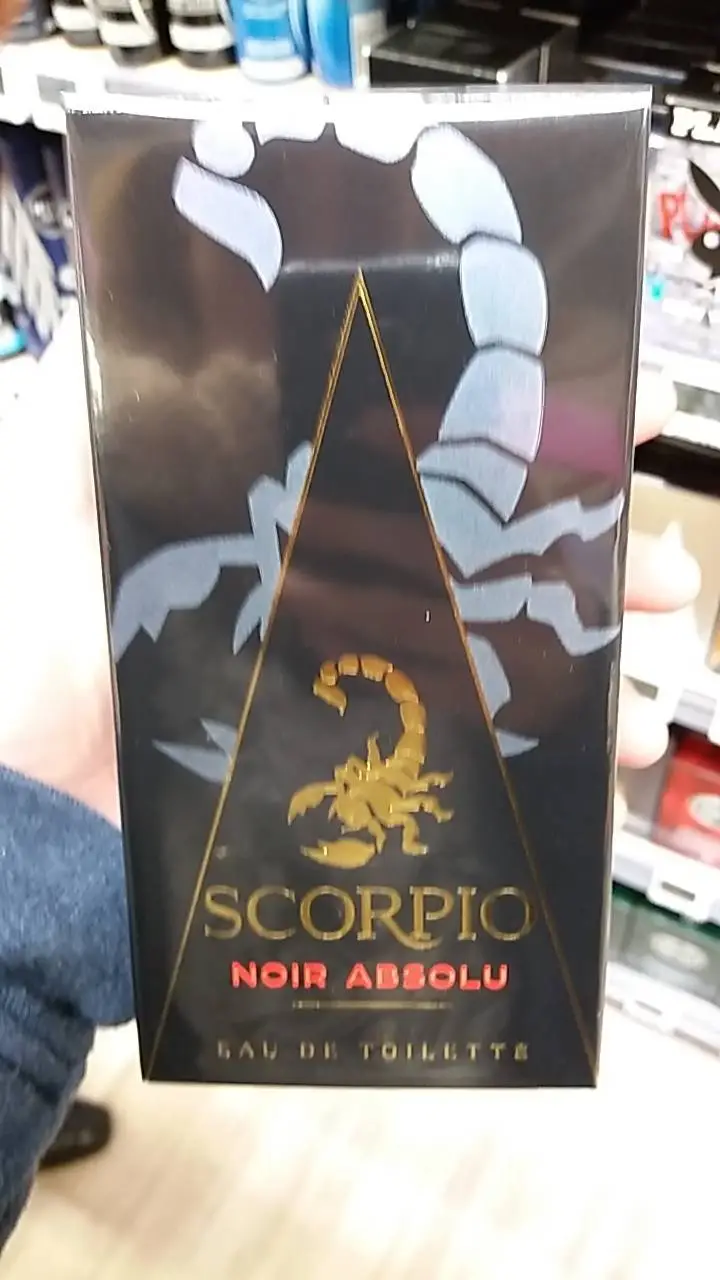 SCORPIO - Noir absolu - Eau de toilette 