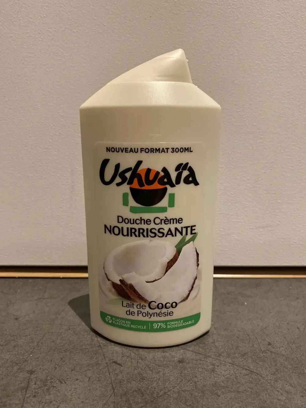 USHUAÏA - Douche crème nourrissante - Lait de Coco de Polynésie