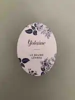 YOLAINE - Le baume lèvres