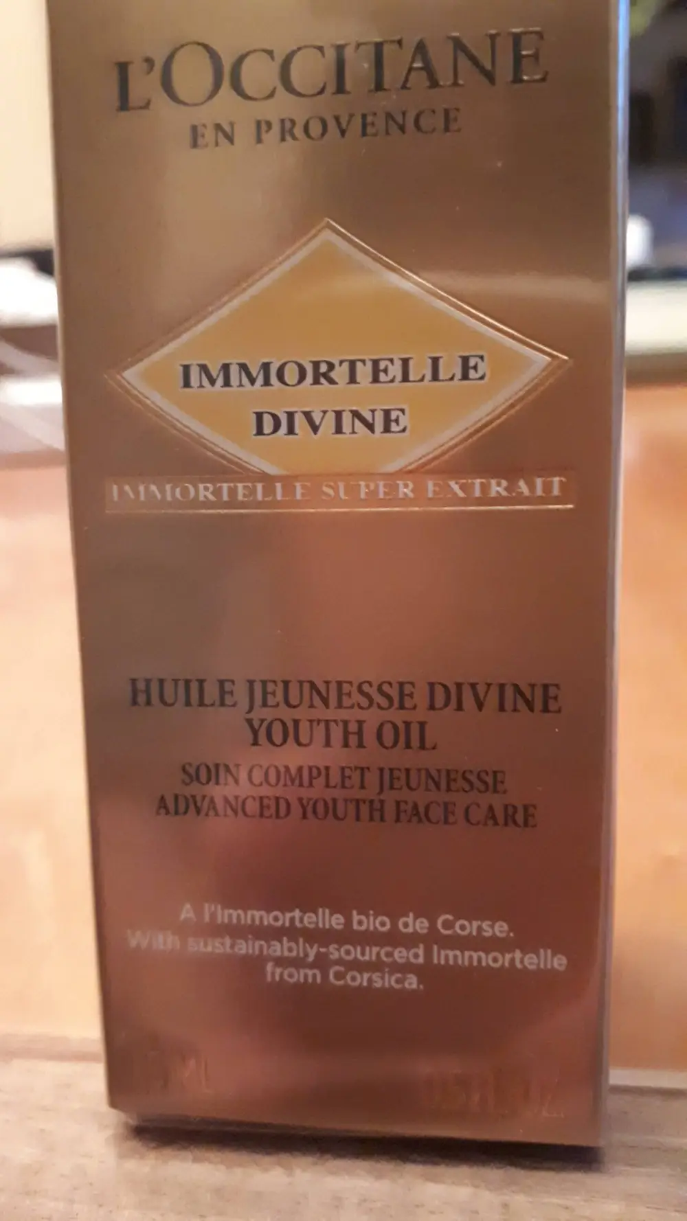 L'OCCITANE EN PROVENCE - Immortelle divine - Huile jeunesse divine