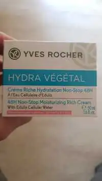 YVES ROCHER - Hydra végétale - Crème riche hydratation non-stop