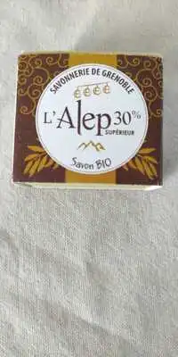 SAVONNERIE DE GRENOBLE - L'Alep 30% supérieur - Savon bio