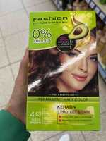FASHION PROFESSIONAL - 0% ammonia - Permanent hair color 4.43 gold brown
