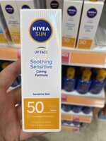 NIVEA - Sun UV face Soothing Sensitive 50 high