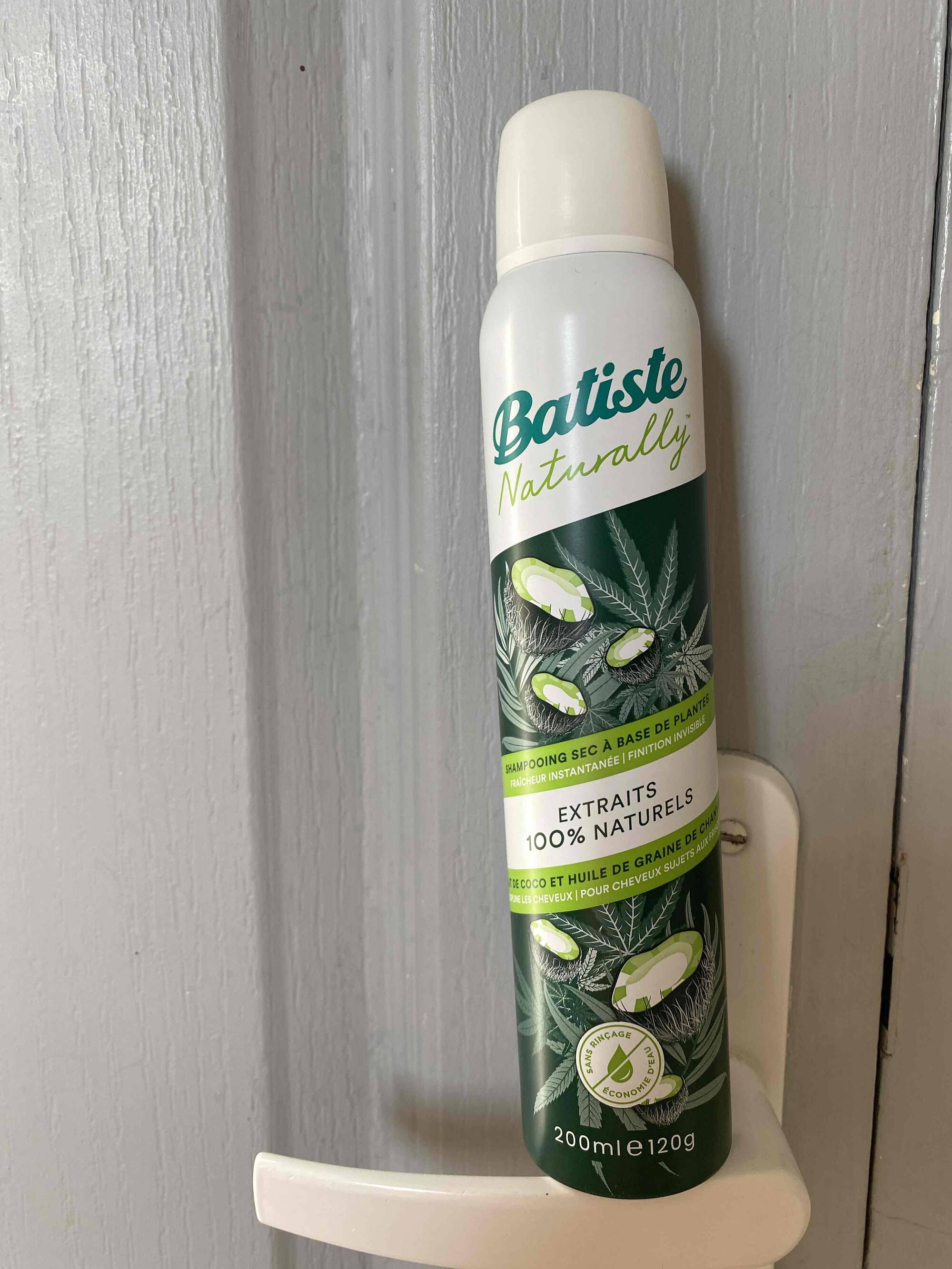 BATISTE - Naturally - Shampooing sec à base de plantes