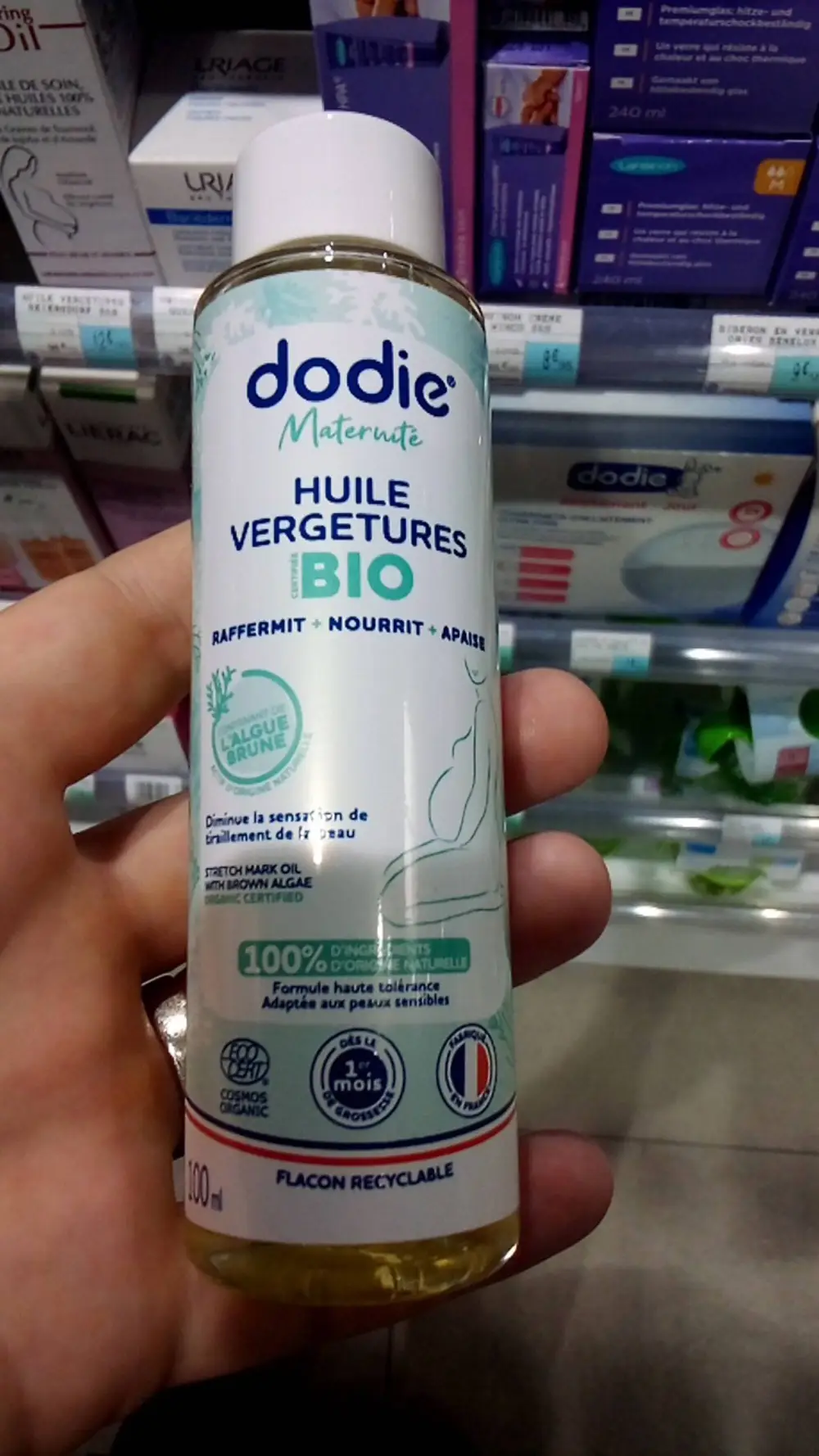 DODIE - Huile vergetures bio 