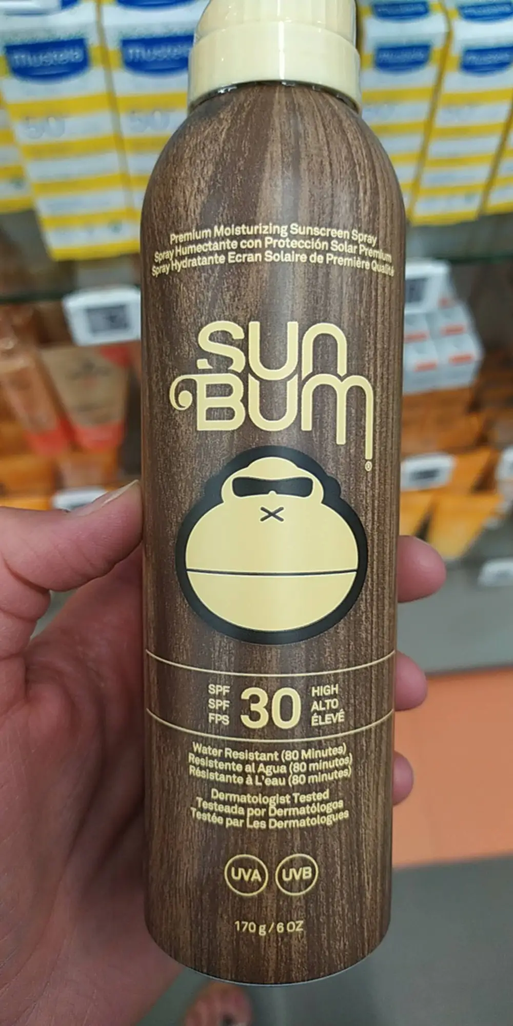 SUN BUM - Spray hydratante écran solaire SPF 30