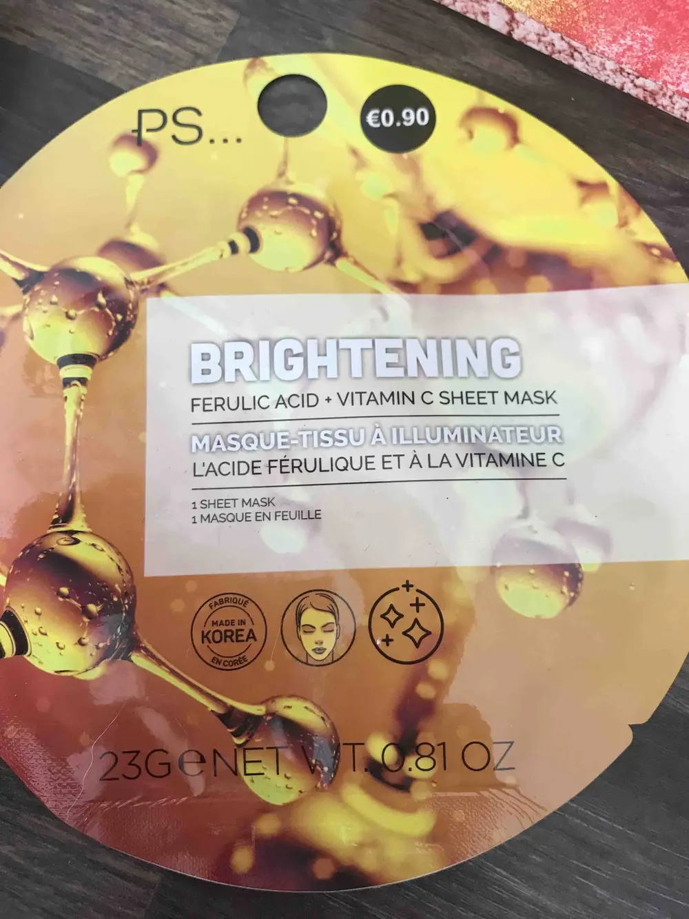 PRIMARK - Brightening - Masque-tissu à illuminateur