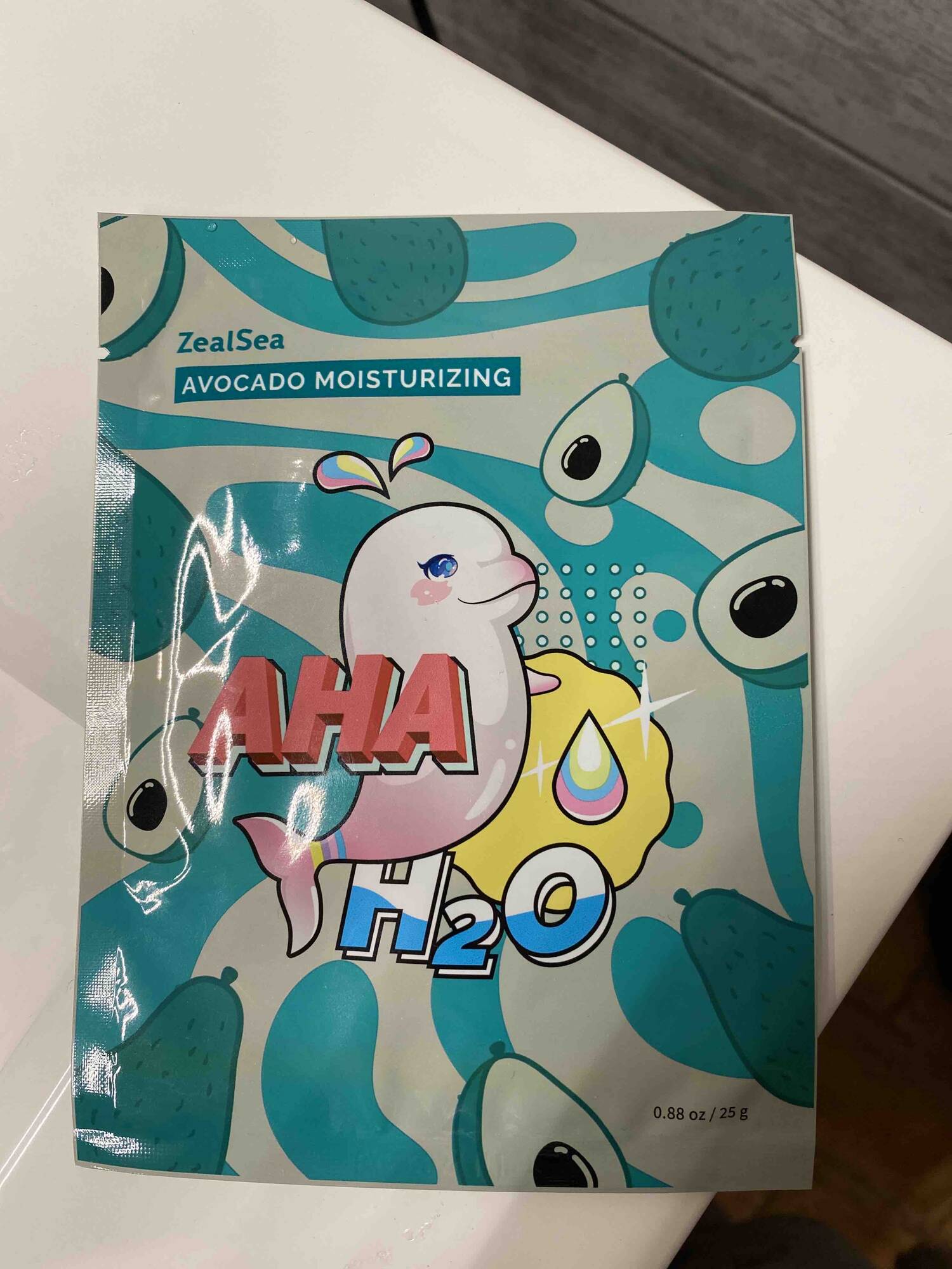 ZEALSEA - AHA - H2O - Avocado moisturizing mask