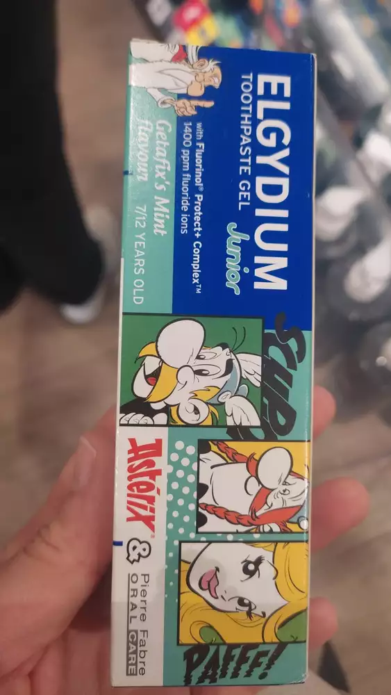 ELGYDIUM - Astérix - Toothpaste gel Junior