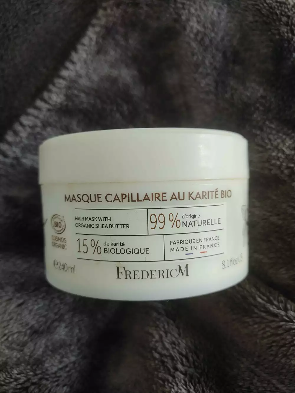FREDERIC M - Masque capillaire au karité bio