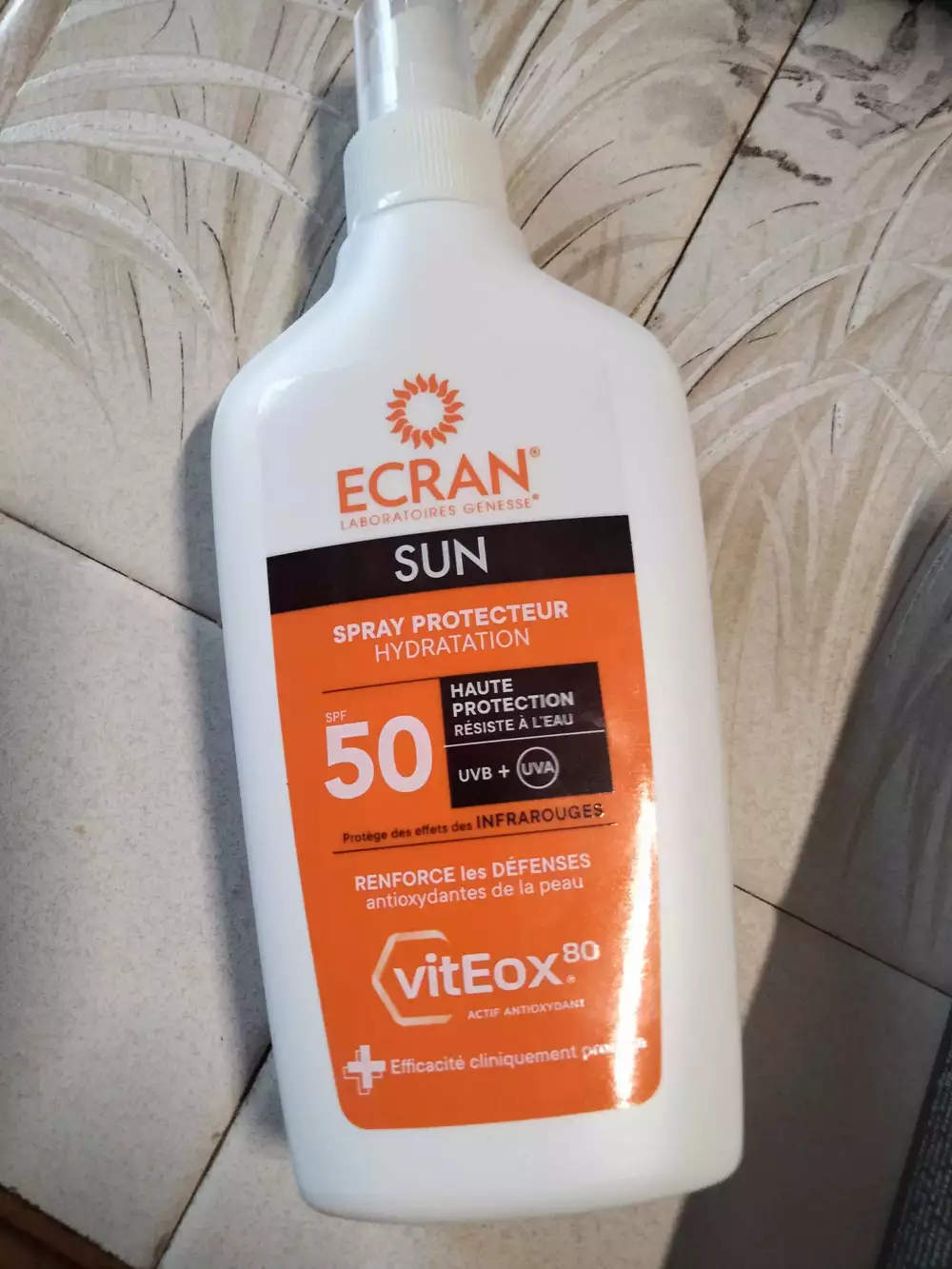 ECRAN - Sun - Spray protecteur SPF 50