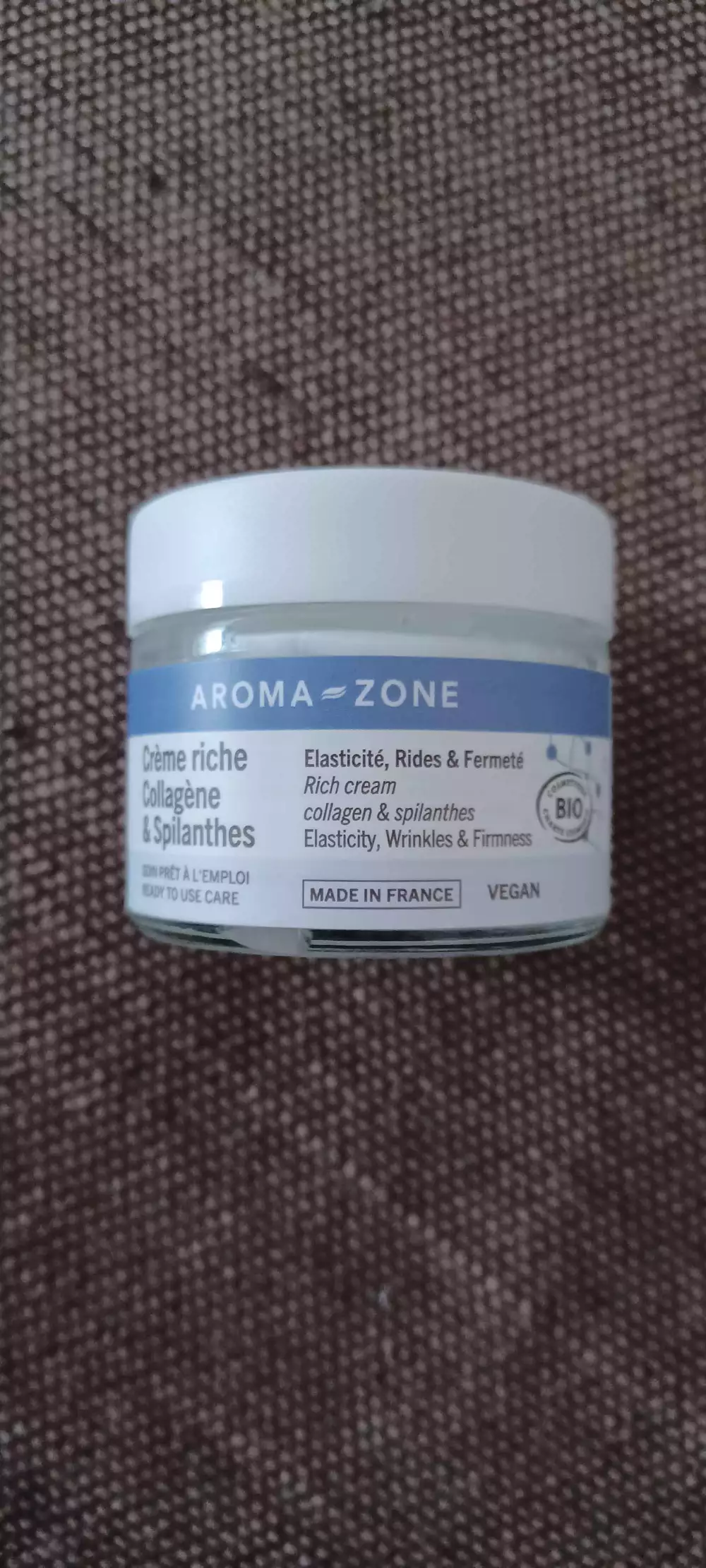 AROMA-ZONE - Crème riche collagène & spilanthes