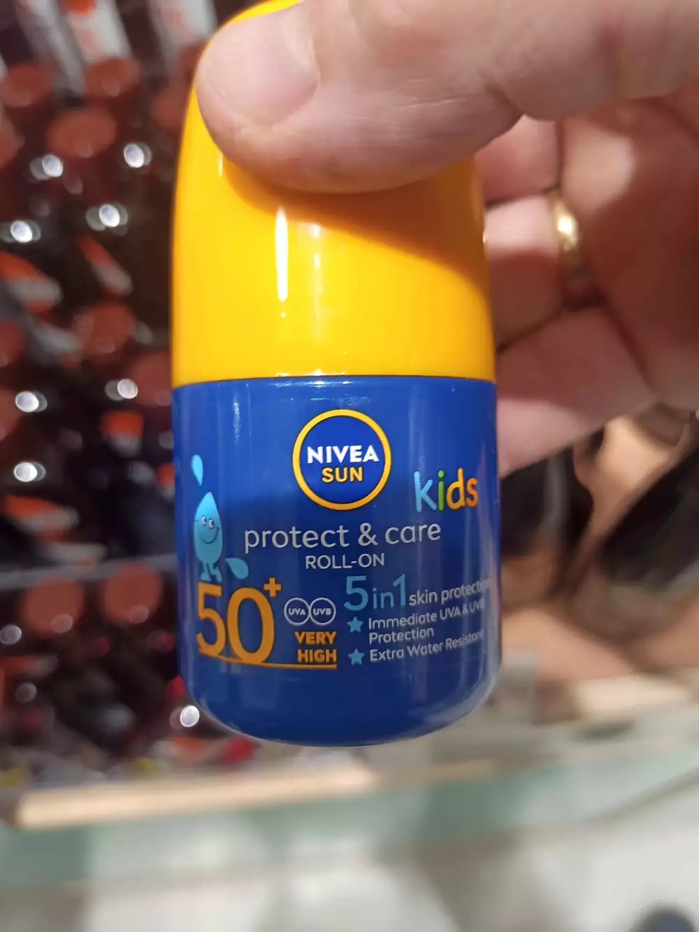 NIVEA SUN - Protect & care roll-on kids 5 in 1 50+
