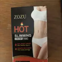 ZOZU - Hot slimming cream thin