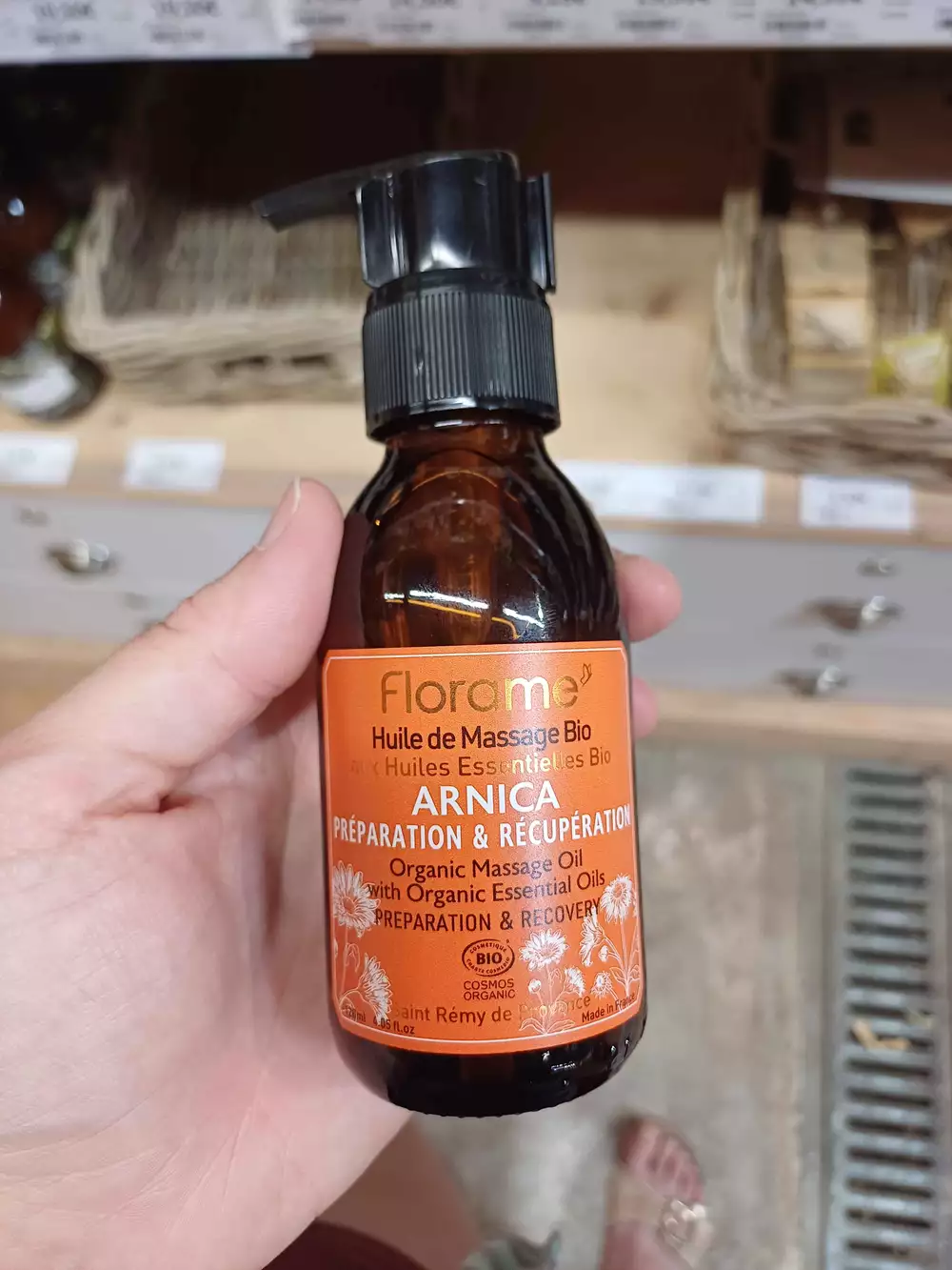 FLORAME - Arnica - Huile de massage bio