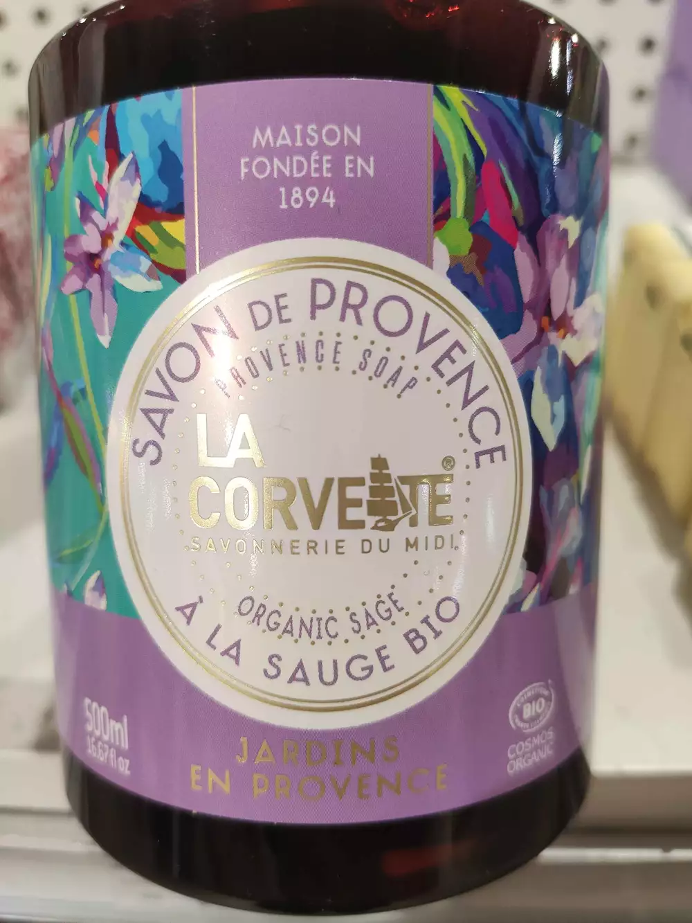 LA CORVETTE - Savon de Provence à la sauge bio