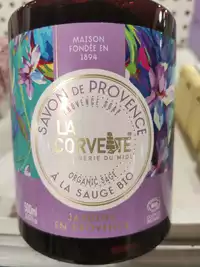 LA CORVETTE - Savon de Provence à la sauge bio