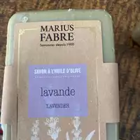 MARIUS FABRE - Lavande - Savon à l’huile d’olive