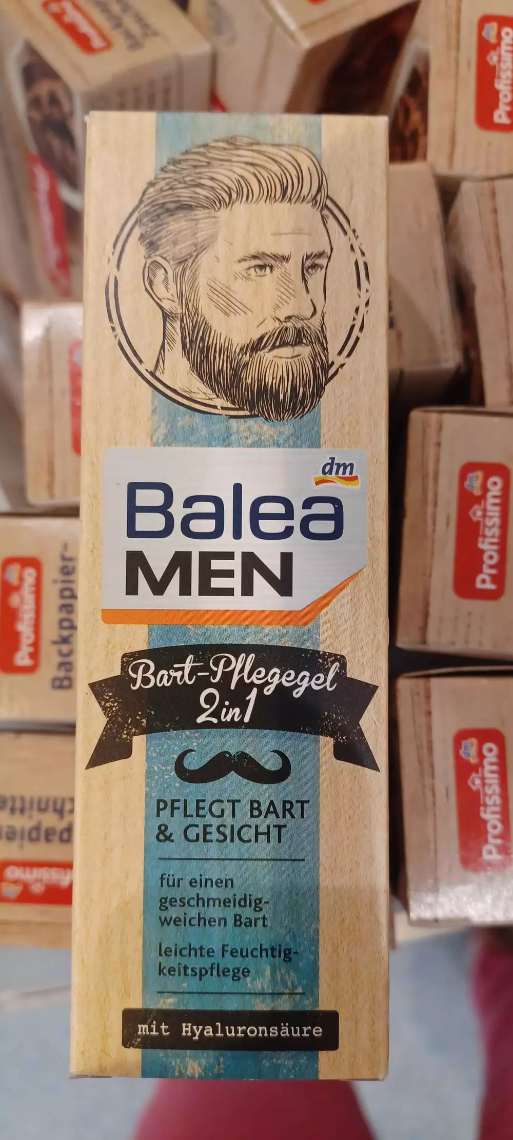 BALEA MEN - Bart-pflegegel & gesicht 2 in 1