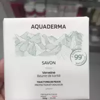 AQUADERMA - Savon verveine beurre de karité