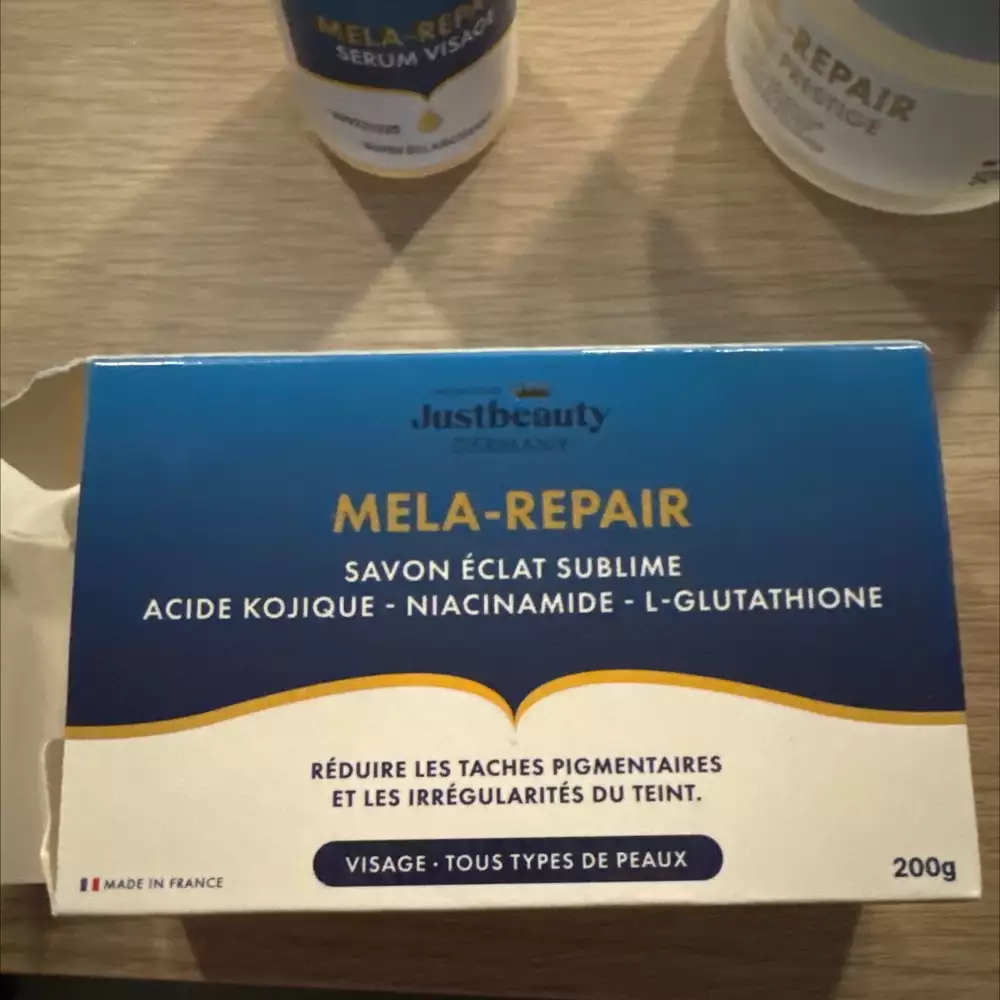 JUSTBEAUTY - Mela-repair - Savon éclat sublime