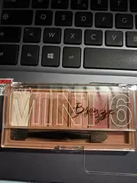 TECHNIC COSMETICS - Mini 6 bronze - Ombres à paupières