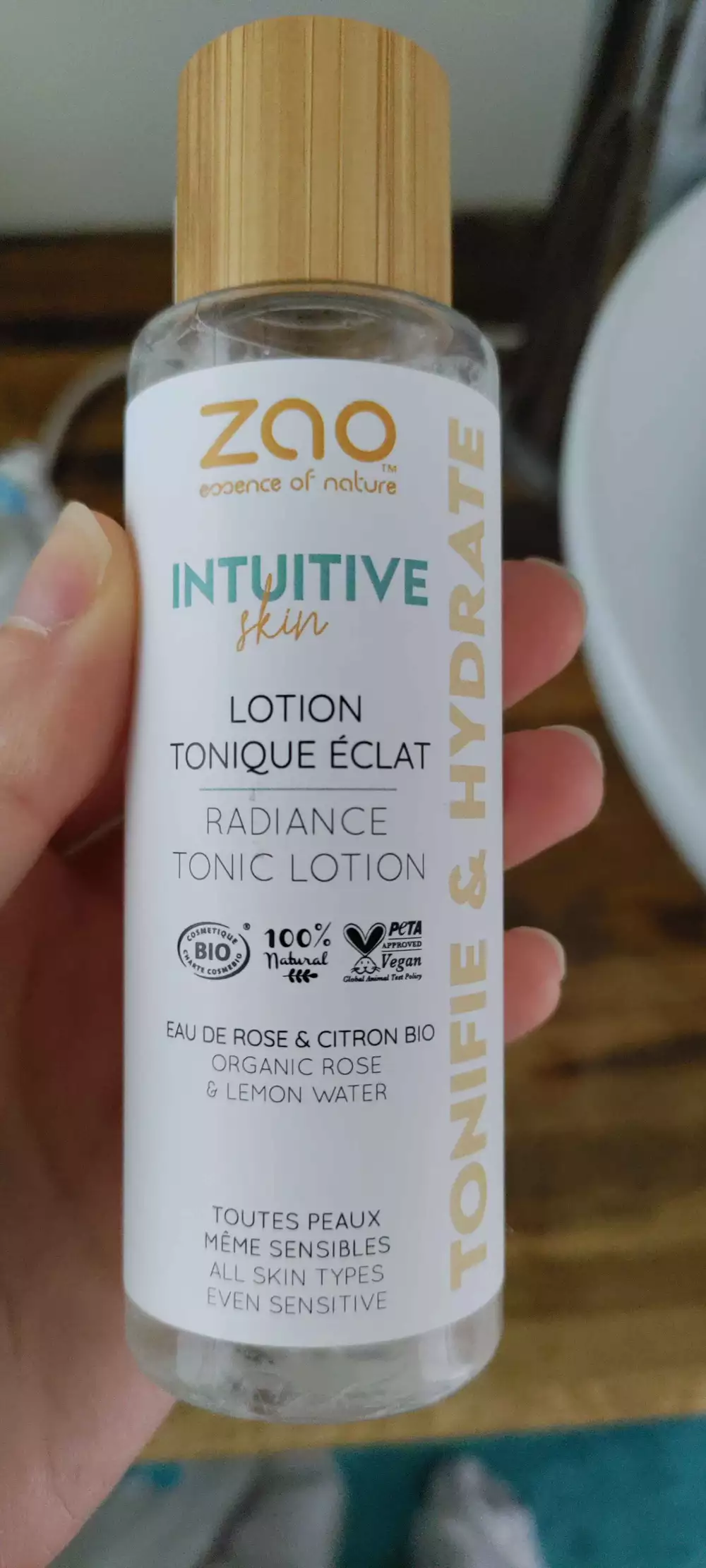 ZAO - Intuitive - Lotion tonique éclat 
