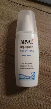 ARVAL - Aquapure - Déodorant douceur 