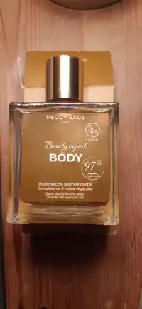 PEGGY SAGE - Beauty expert - Huile sèche satinée corps
