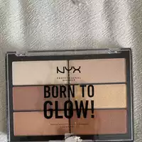 NYX PROFESSIONAL MAKEUP - Born to glow ! Palette d'enlumineurs