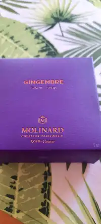 MOLINARD - Gingembre - Savon
