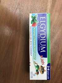 ELGYDIUM - Aroma strawberry mint - Toothpaste gel with fluorinol 2-6 years old