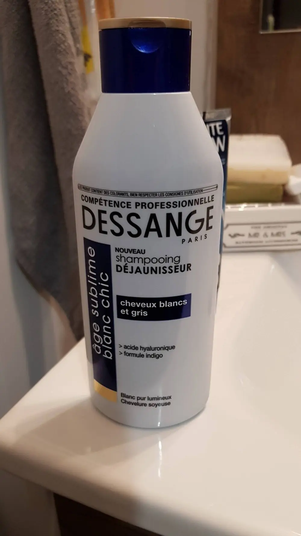 DESSANGE PARIS - Age sublime blanc chic - Shampooing déjaunisseur