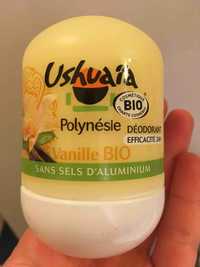USHUAÏA - Polynésie déodorant vanille bio 24h
