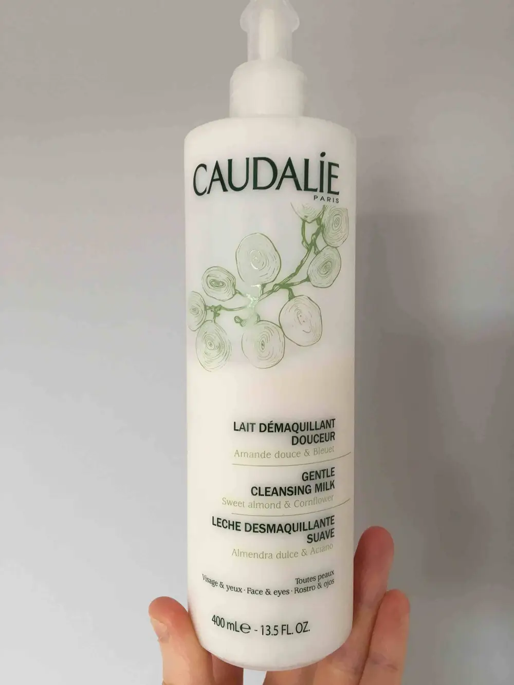 CAUDALIE - Lait démaquillant douceur visage & yeux