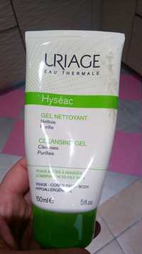 URIAGE - Hyséac - Gel nettoyant peaux mixtes à grasses