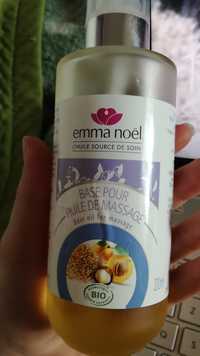 EMMA NOËL - Base pour huile de massage bio