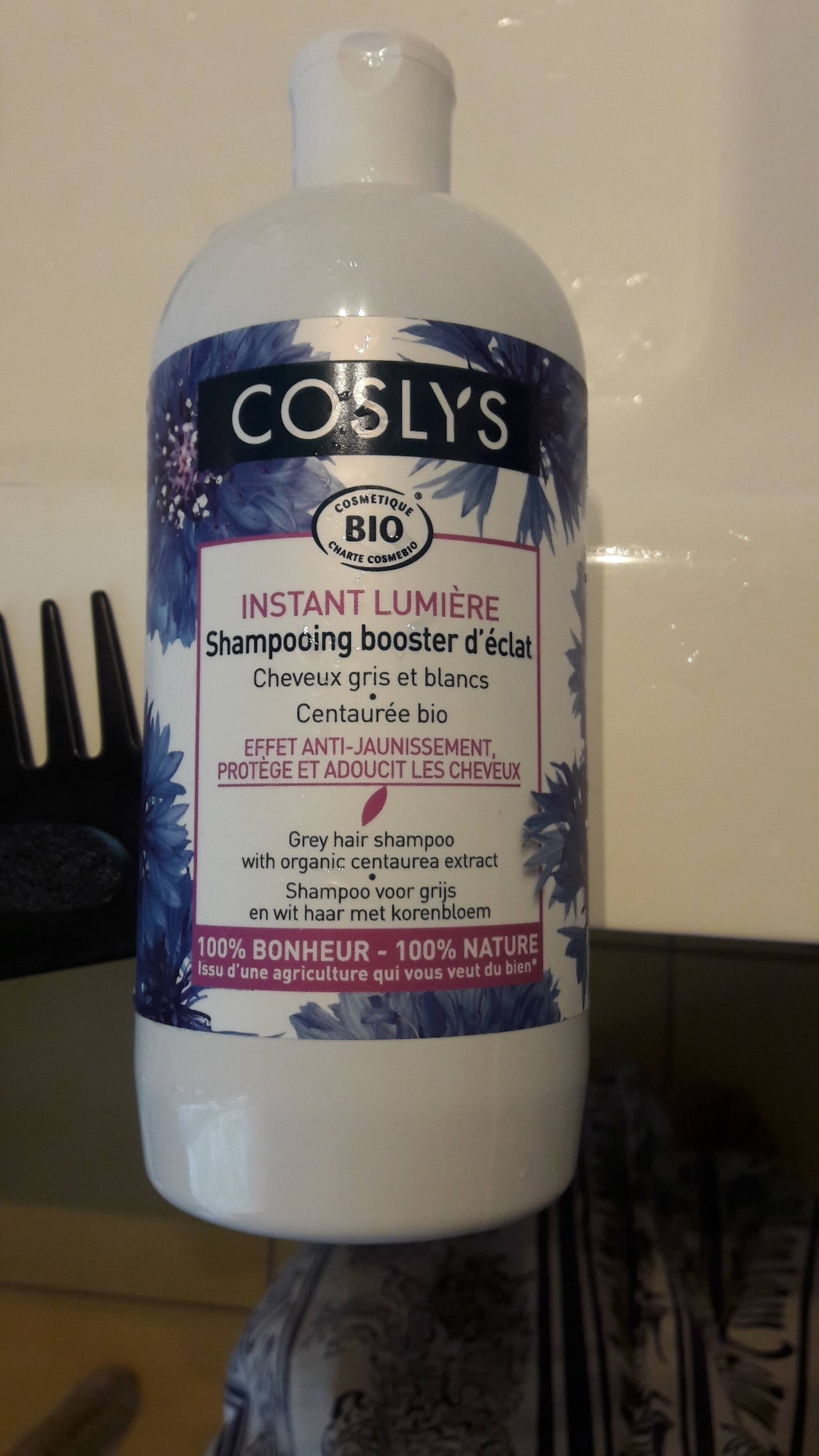 COSLYS - Shampooing cheveux blancs & argentés