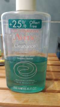 AVÈNE - Cleanance - Gel nettoyant sans savon