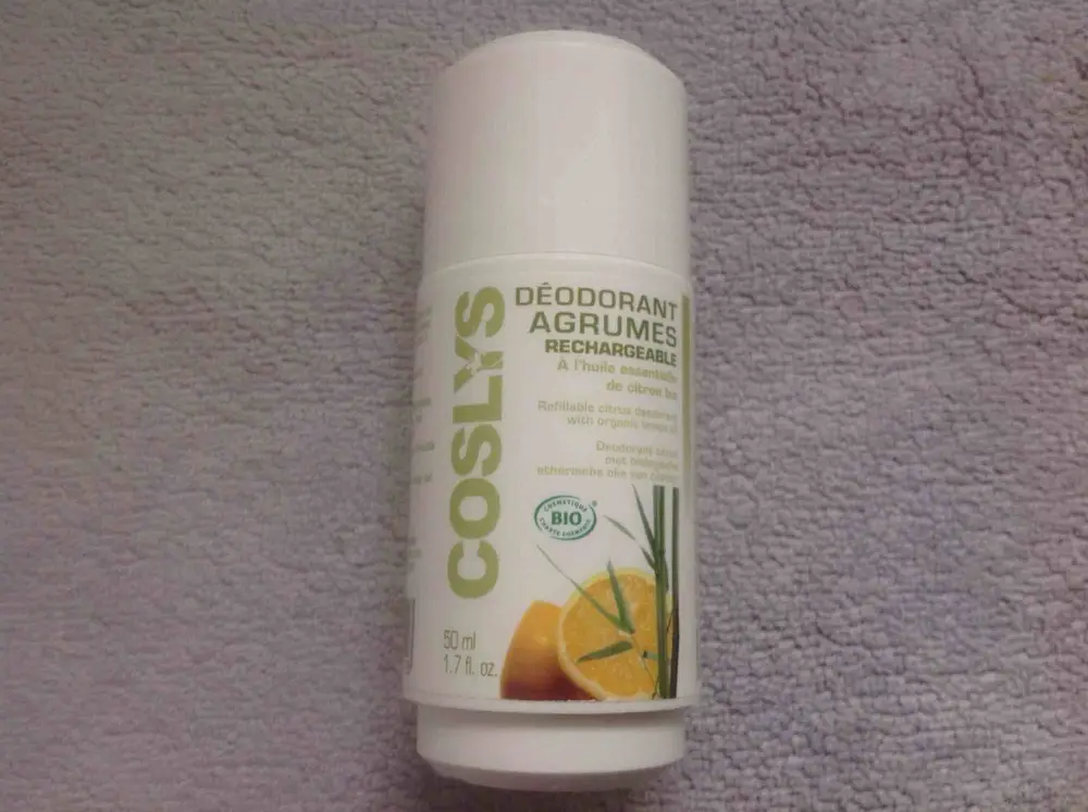 COSLYS - Déodorant argumes bio rechargeable