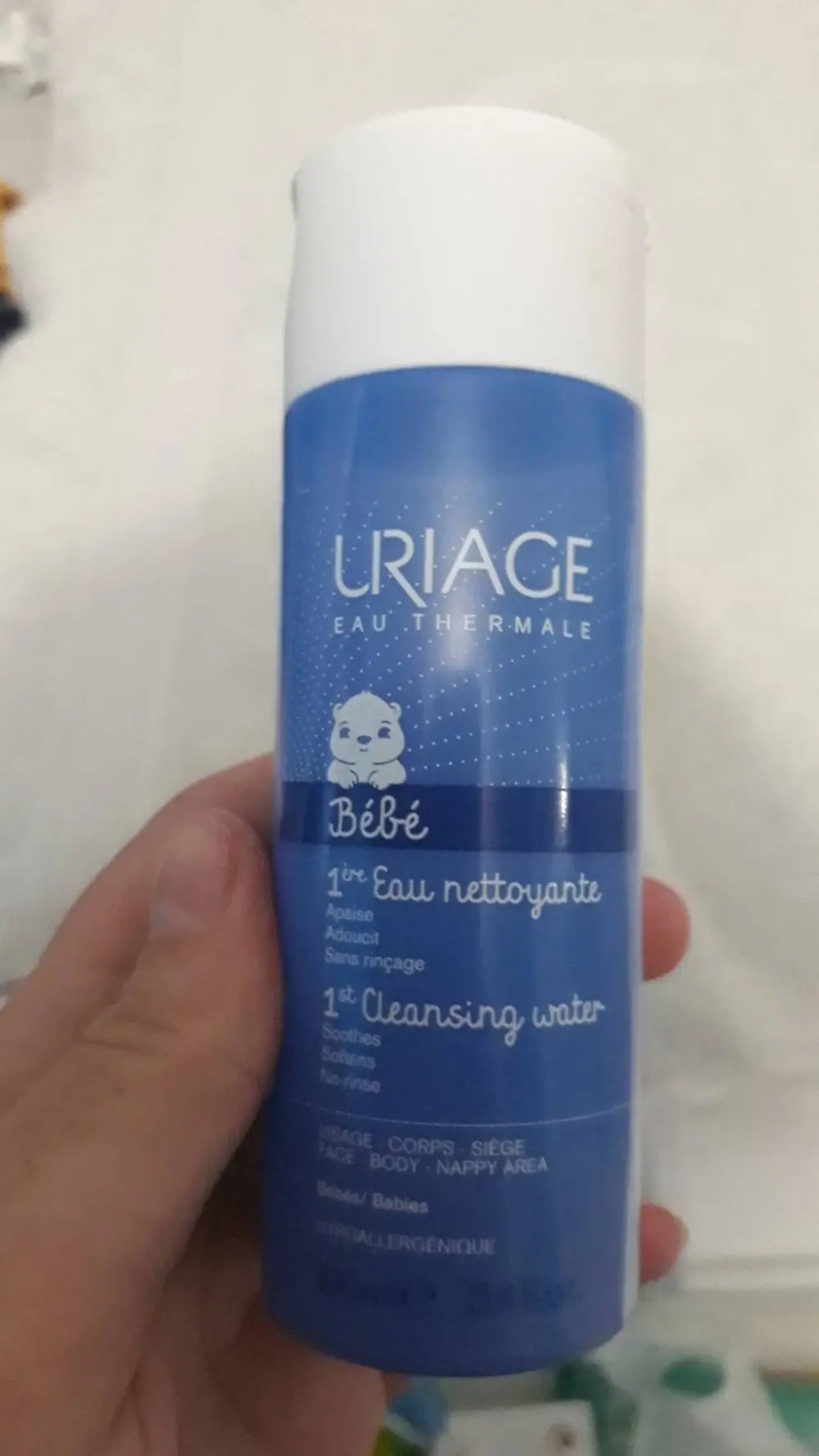 URIAGE - Eau thermale - Eau nettoyante bébé