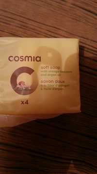 COSMIA - Savon doux à la fleur d'oranger & huile d'argan